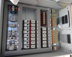 Control box egg cross collection 1x cross belt, house 1-6